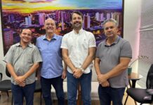 Guilherme Piai se reúne com Tupã, Edu da Padaria e Demerson da Saúde para discutir melhorias para Prudente em 2027