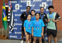 Equipe de badminton de Presidente Prudente conquista 13 medalhas em competição regional