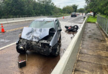 Motociclista morre em colisão frontal com carro na saída de Presidente Bernardes