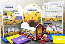 Projeto Estante de Historinhas leva livros e materiais educativos a escolas da região