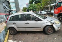 Homem é detido após ser encontrado dirigindo carro furtado em Presidente Prudente