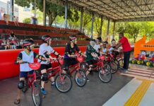 Semob e Fundación Mapfre realizam programa “Na Pista Certa” no Parque do Povo