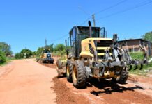 TERRAS DE IMOPLAN: Secretaria de Agricultura faz manutenção em estradas após período de chuvas