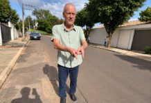 SERVIÇO DE PORCO: Tupã sobe o tom contra Sabesp em relação aos buracos abertos nas ruas de Prudente